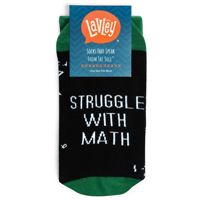 Lavley | Math Nerd Socks (Unisex) | Fun Novelty Socks For Men & Women