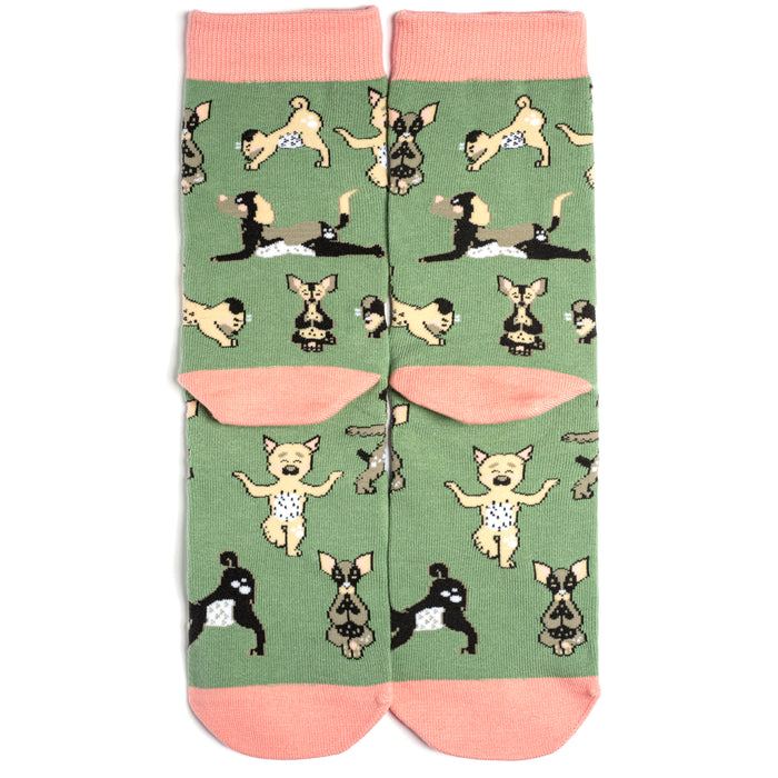 Yoga Dog Socks