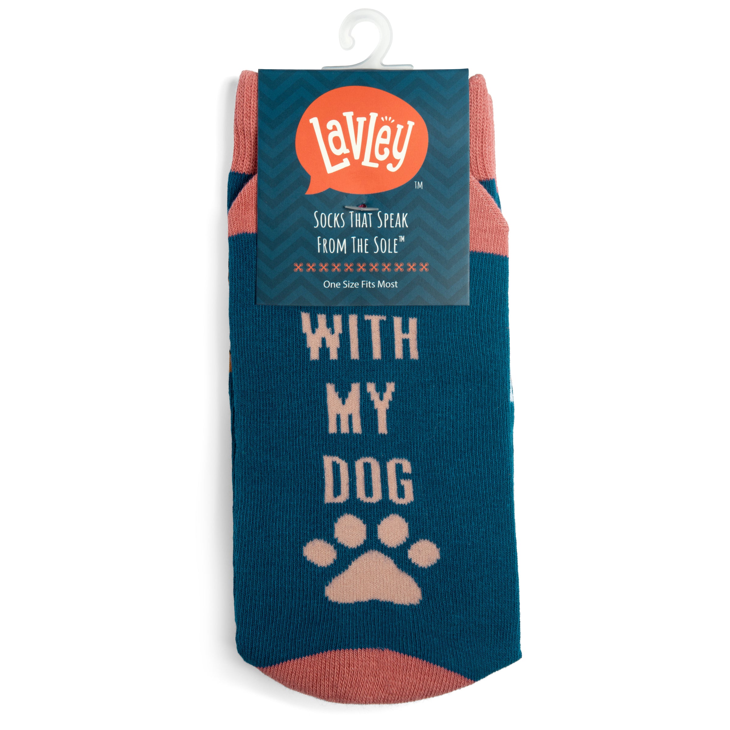 I'd Rather Be With My Dog Socks (Blue)