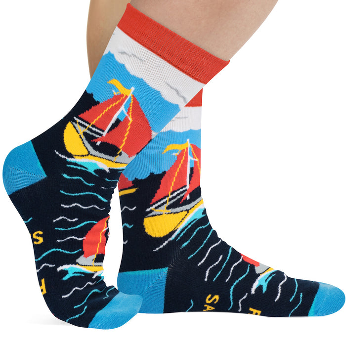 Don't Rock the Boat Men's Socks  Boating Gift for Him - Cute But