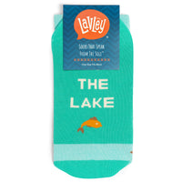 I'd Rather Be At The Lake Socks