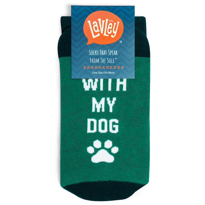 I'd Rather Be With My Dog Socks (Green)