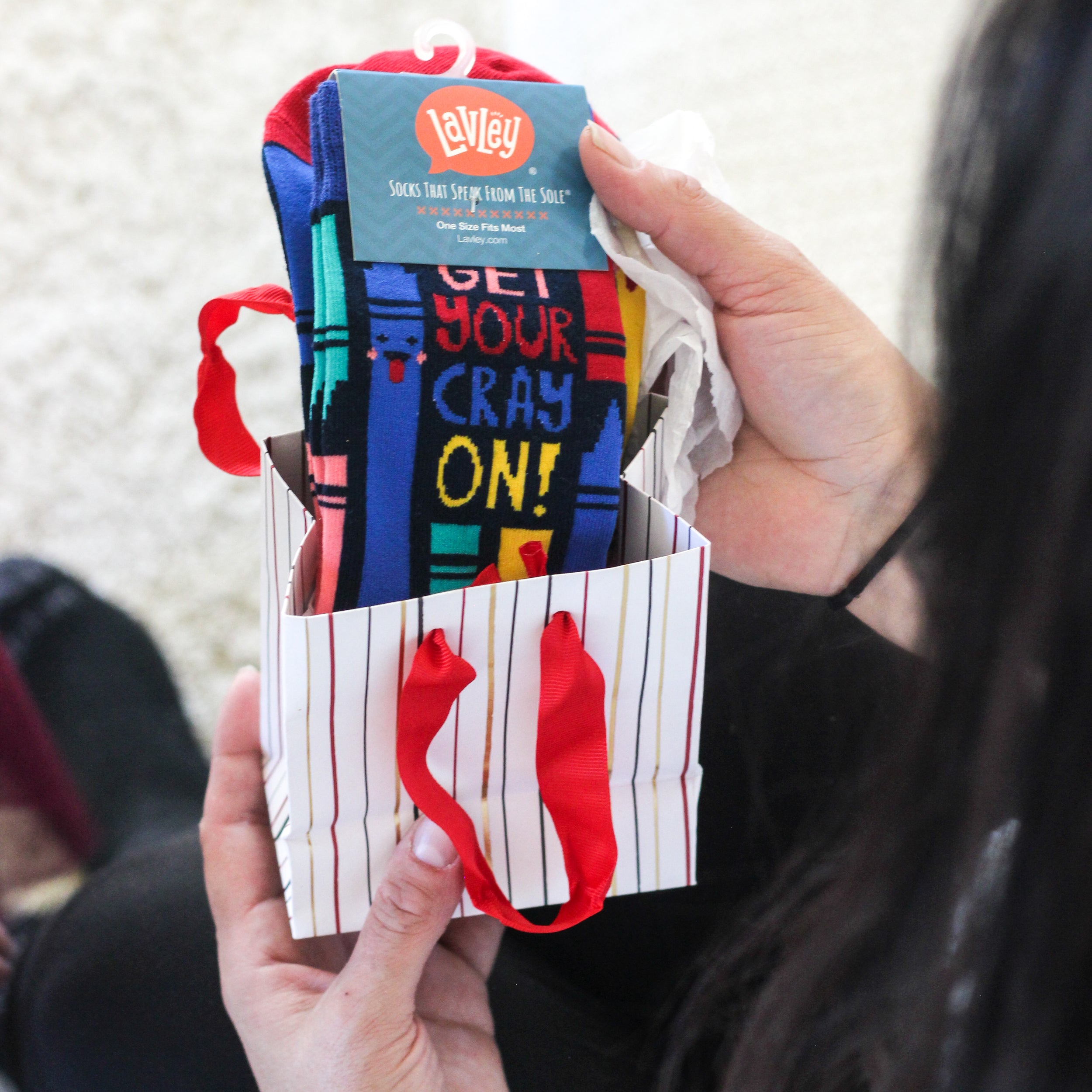 Get Your Cray On Socks