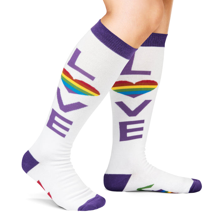 Rainbow Pride Knee High Socks