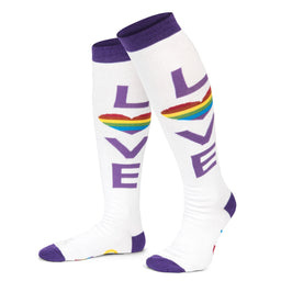 Rainbow Pride Knee High Socks