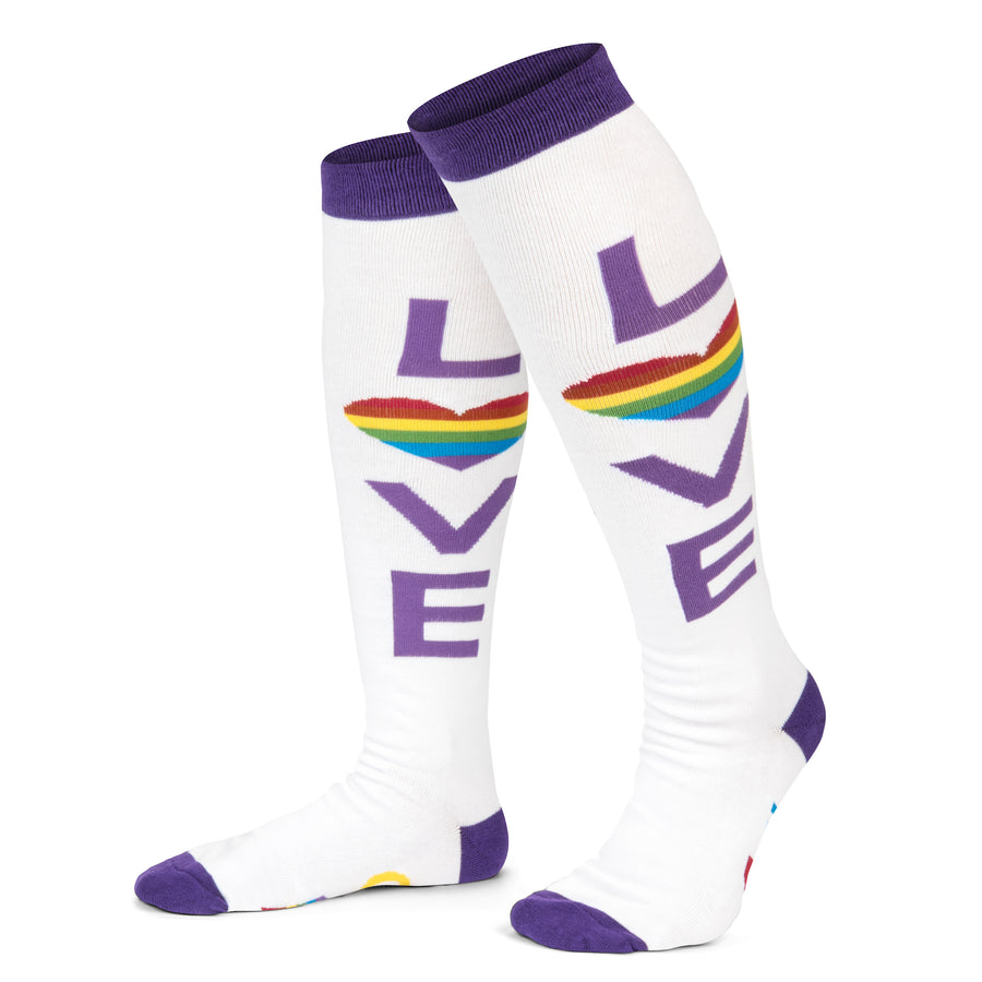 Rainbow Pride Knee High Socks