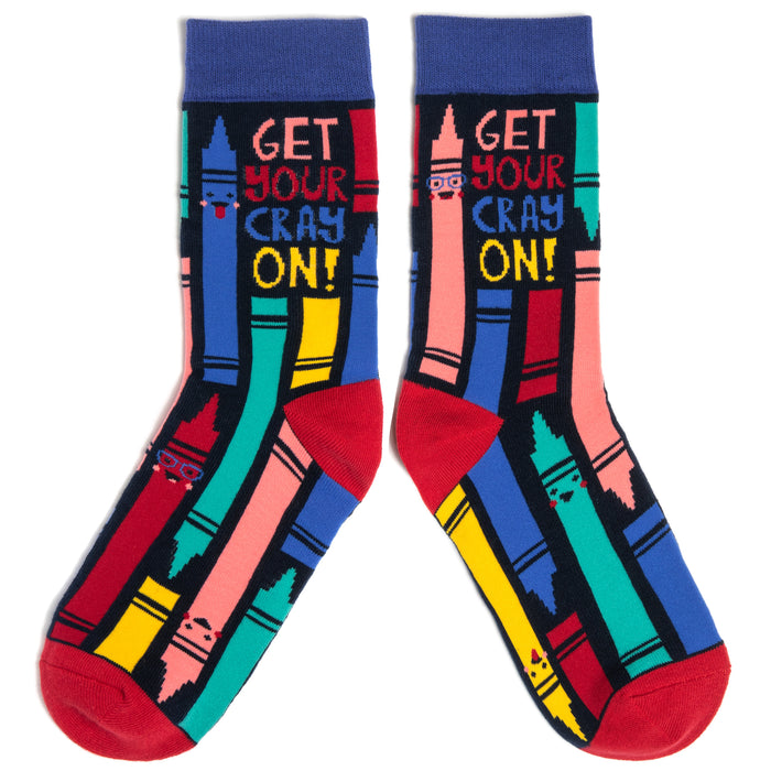 Get Your Cray On Socks