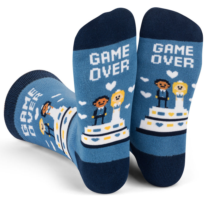 Game Over Wedding Socks