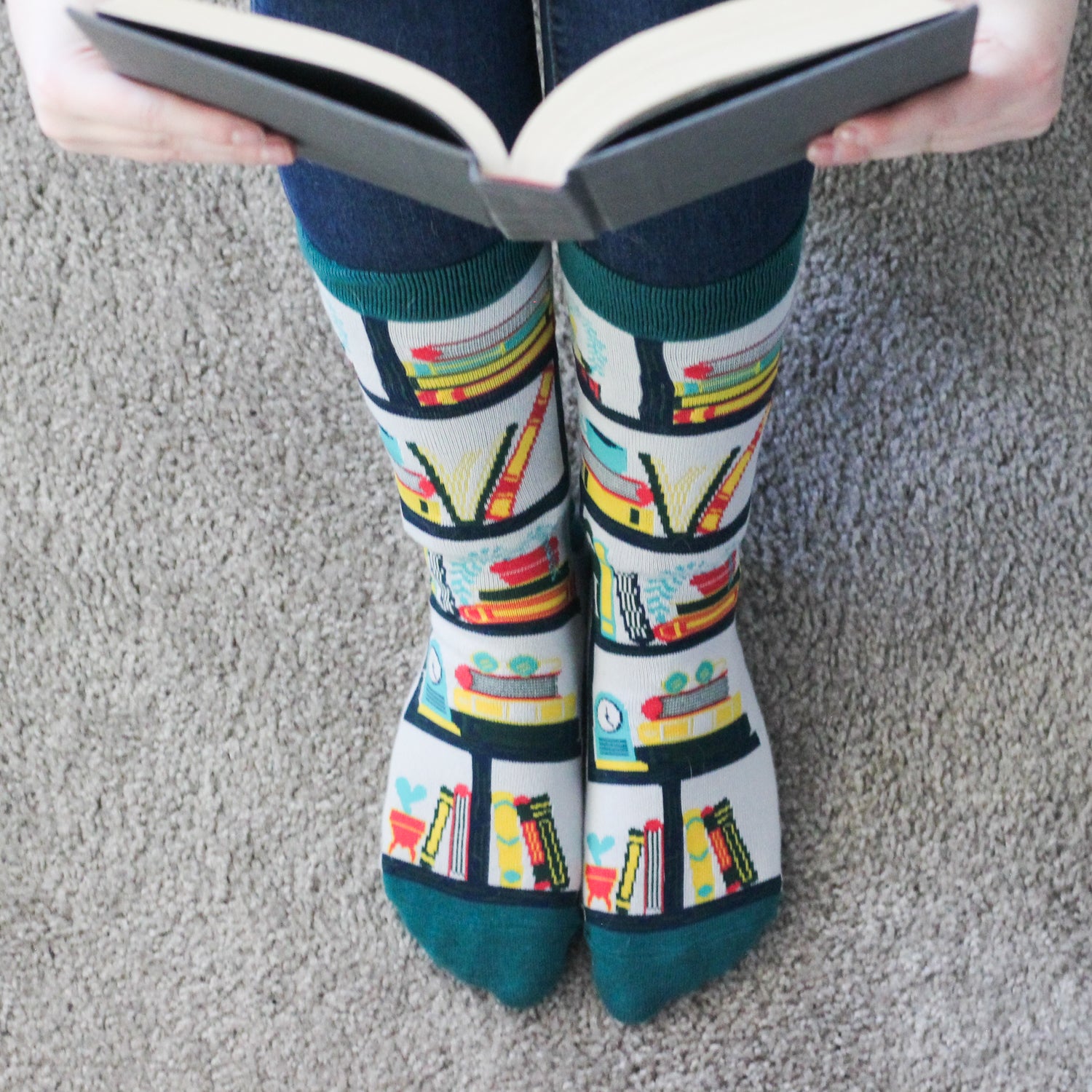 I'd Rather Be Reading Socks