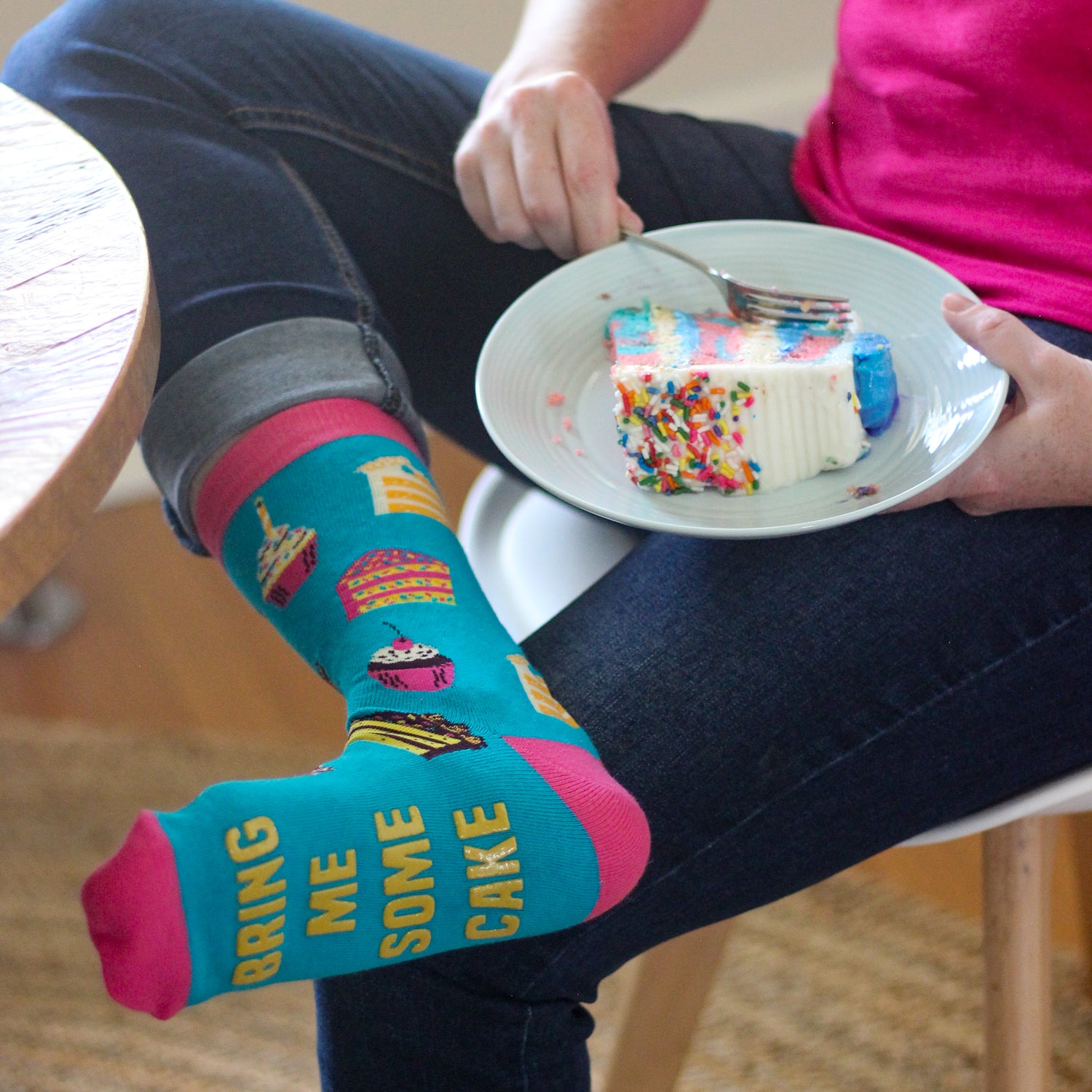Bring Me Cake Socks