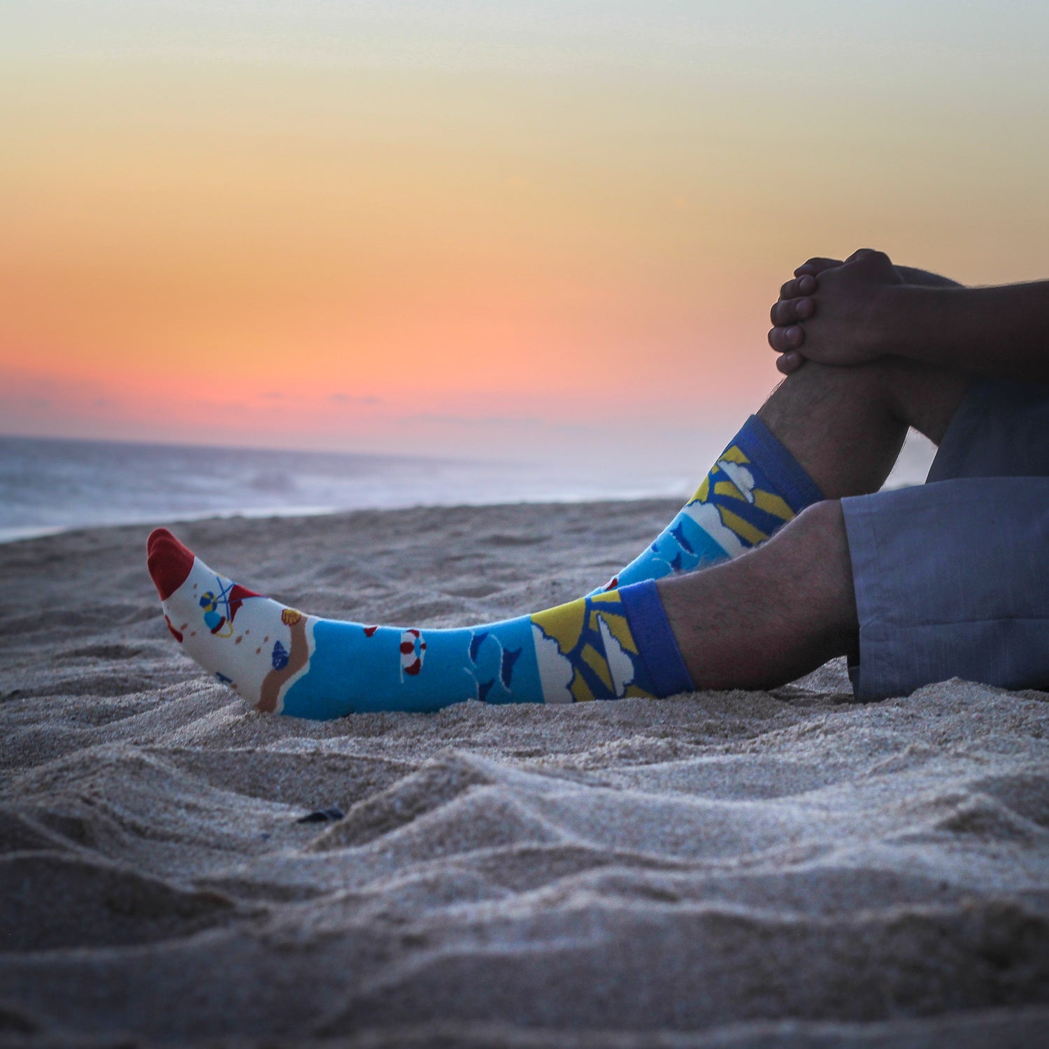 I'd Rather Be At The Beach Socks