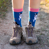 I'd Rather Be With My Dog Socks (Blue)