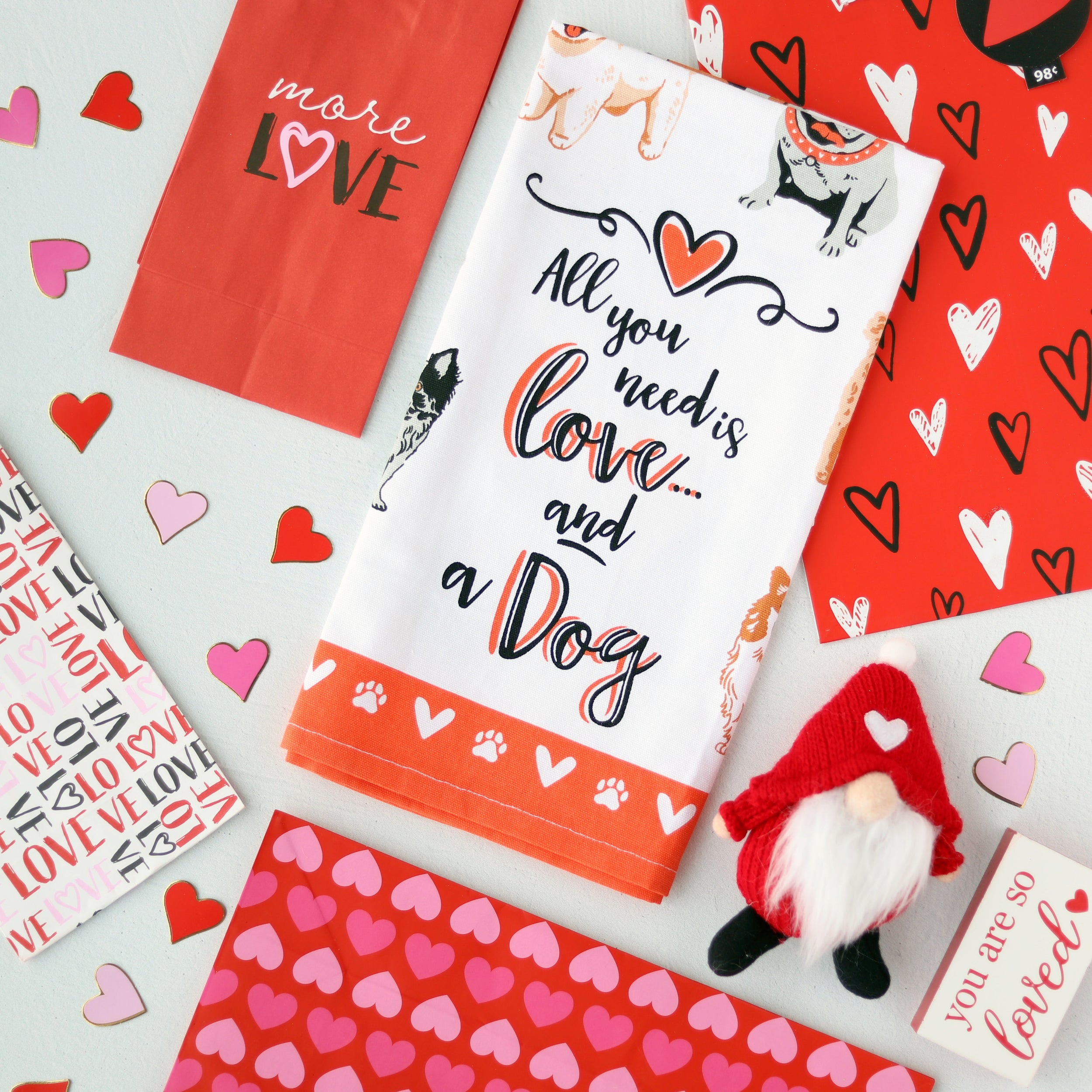 All You Need Is Love and a Dog Dish Towel