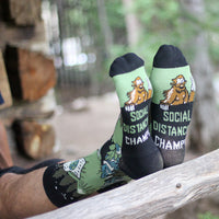 Social Distancing Champion Socks