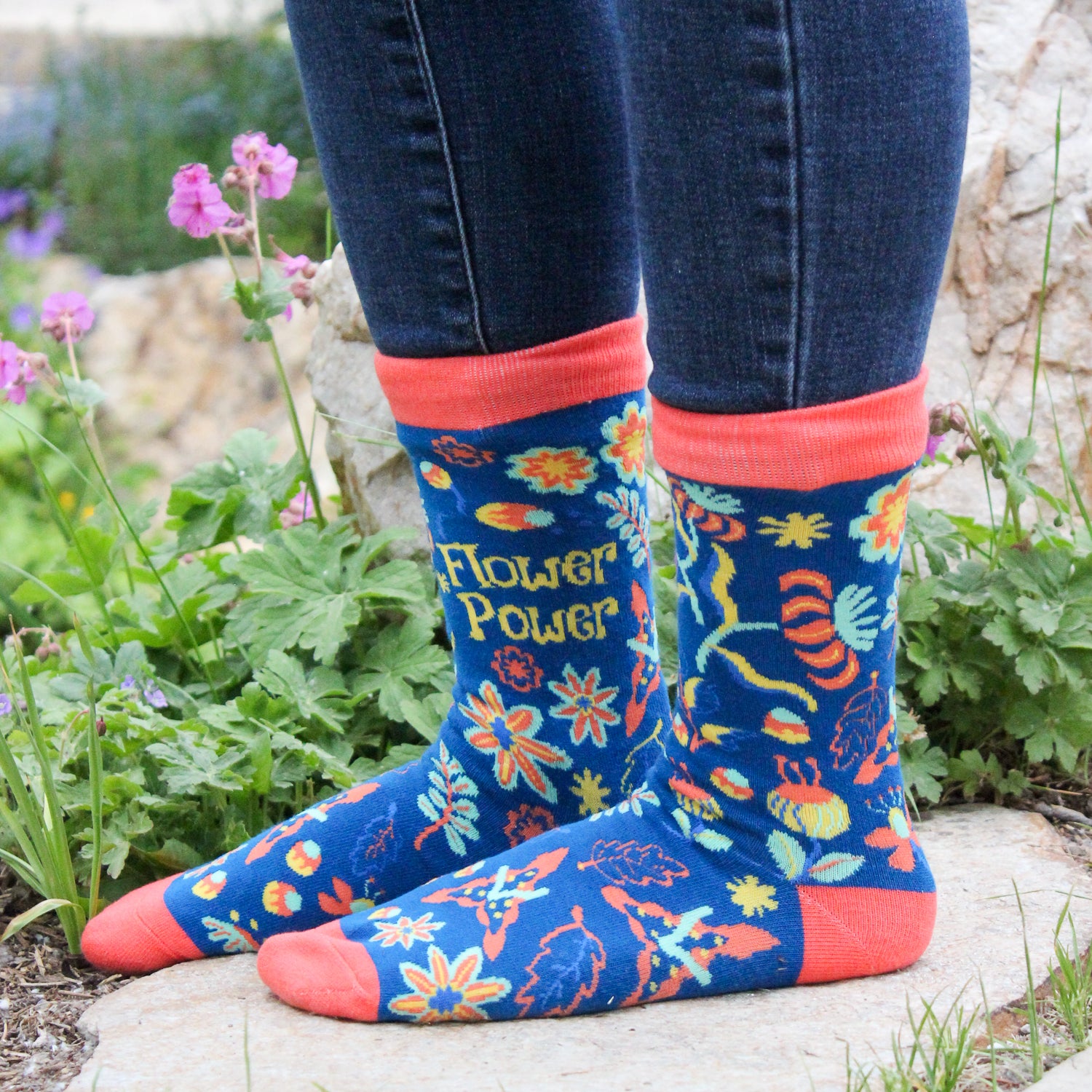 Flower Power Socks